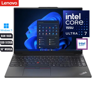 LENOVO THINKPAD E16 GEN 2 ULTRA 7 155U - RAM 16GB - SSD 512GB - 16"FHD