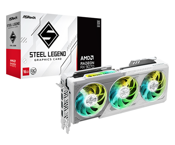 Radeon RX 9070 Steel Legend 16GB OC(M1) (1)